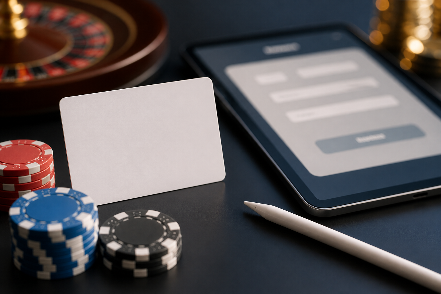 Ambiance casino avec machines à sous et néons